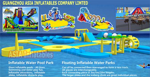 New Inflatable Water Parks