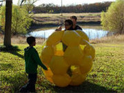 Mega Giga Ball,Yellow Inflatable Giga Ball for Sale