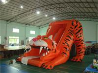 Inflatable Sabretooth Tiger Slide