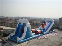 New Inflatable Titanic Theme Slide
