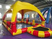 Commercial Grade Inflatable Pool with tent for Wholesale