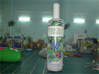 Air Sealed Welding 3m High Brazilian Acai Inflatable Bottle