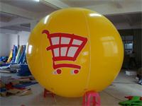 Diam 3m Yellow Printed Balloon