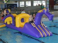 Aqua Runs Freckles Dragon Obstacle Course Water Inflatables