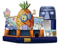 Sponge Bob 5 In 1 Bounce House Slide Combos