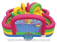 Bounce Me Playground Inflatable Moonwalk for Kids Amusement