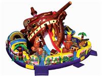 Giant Pirate Ship Inflatable Funfair